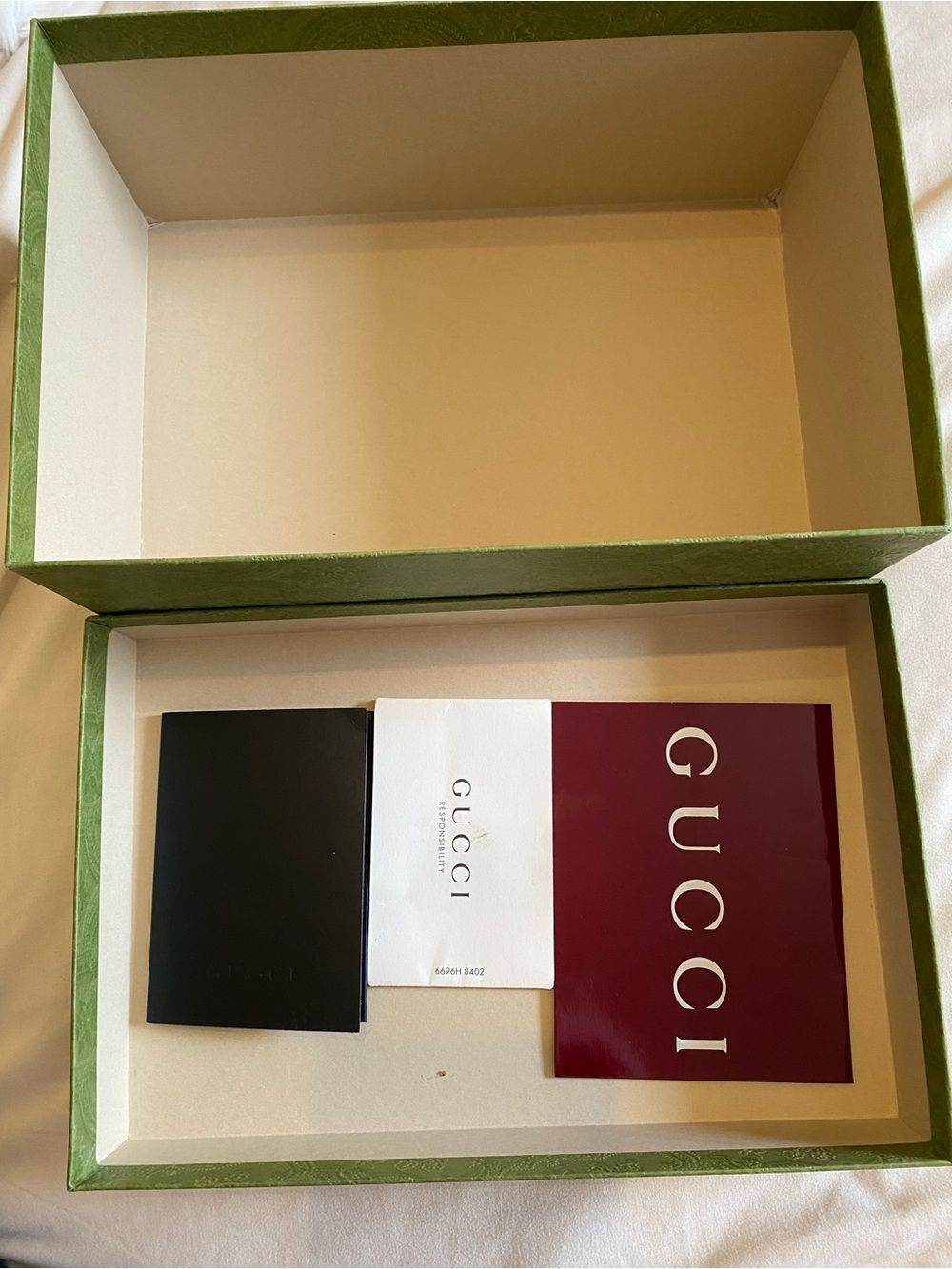 🛍️Gucci Authentic Green Gift Bag and Box Ensemble. May Sell Separate - Picture 4 of 10